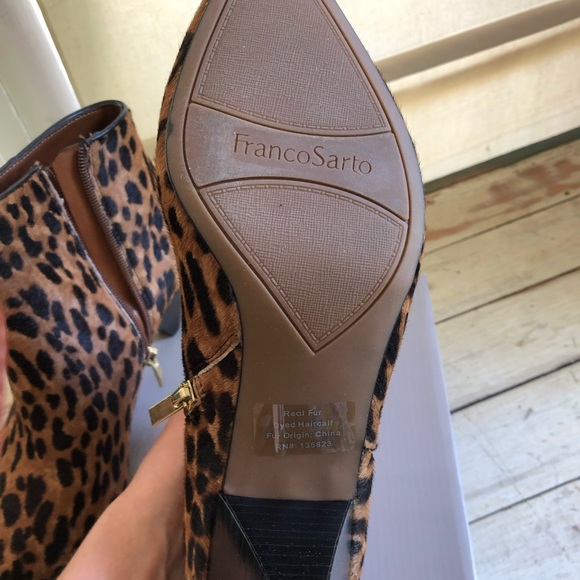 Franco Sarto Delighted2 camel hair boots NIB - Picture 3 of 7